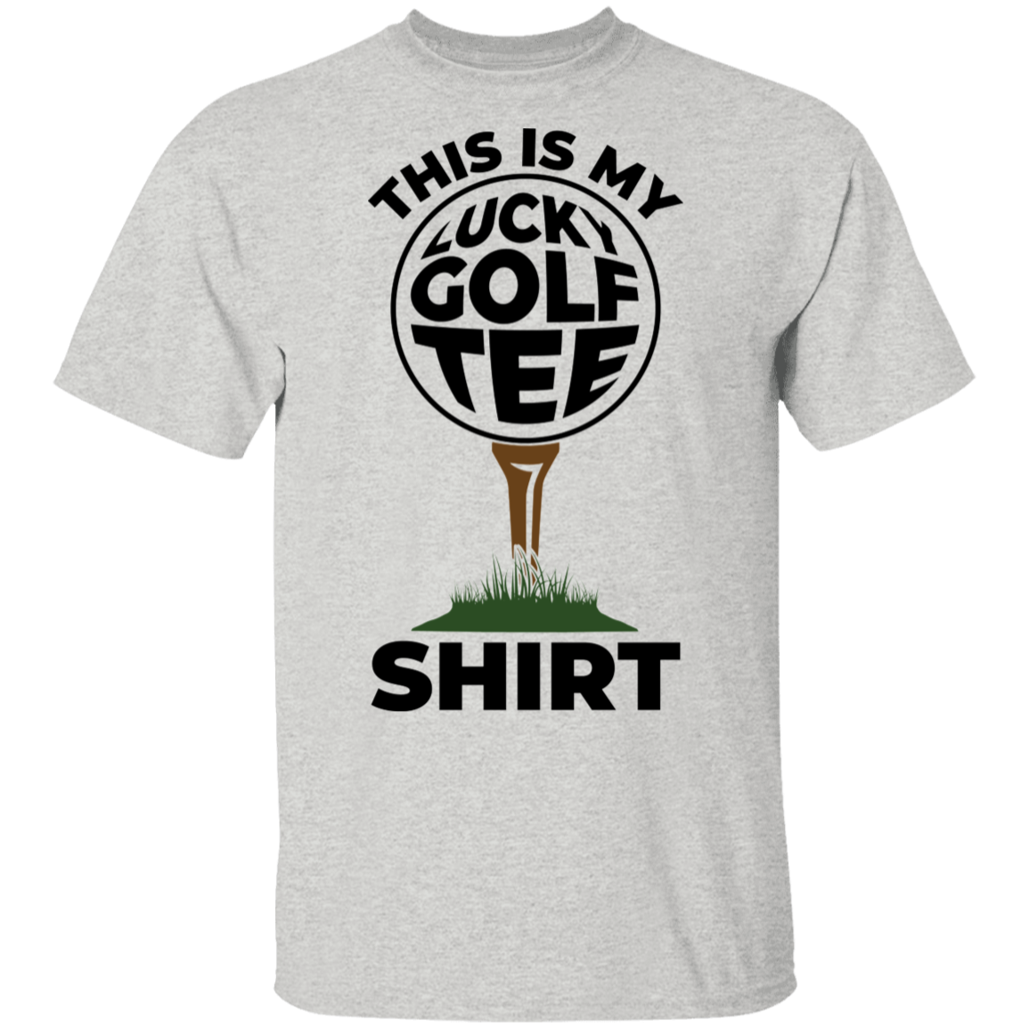 This Is My Lucky Golf Tee Shirt Golfing T-Shirt