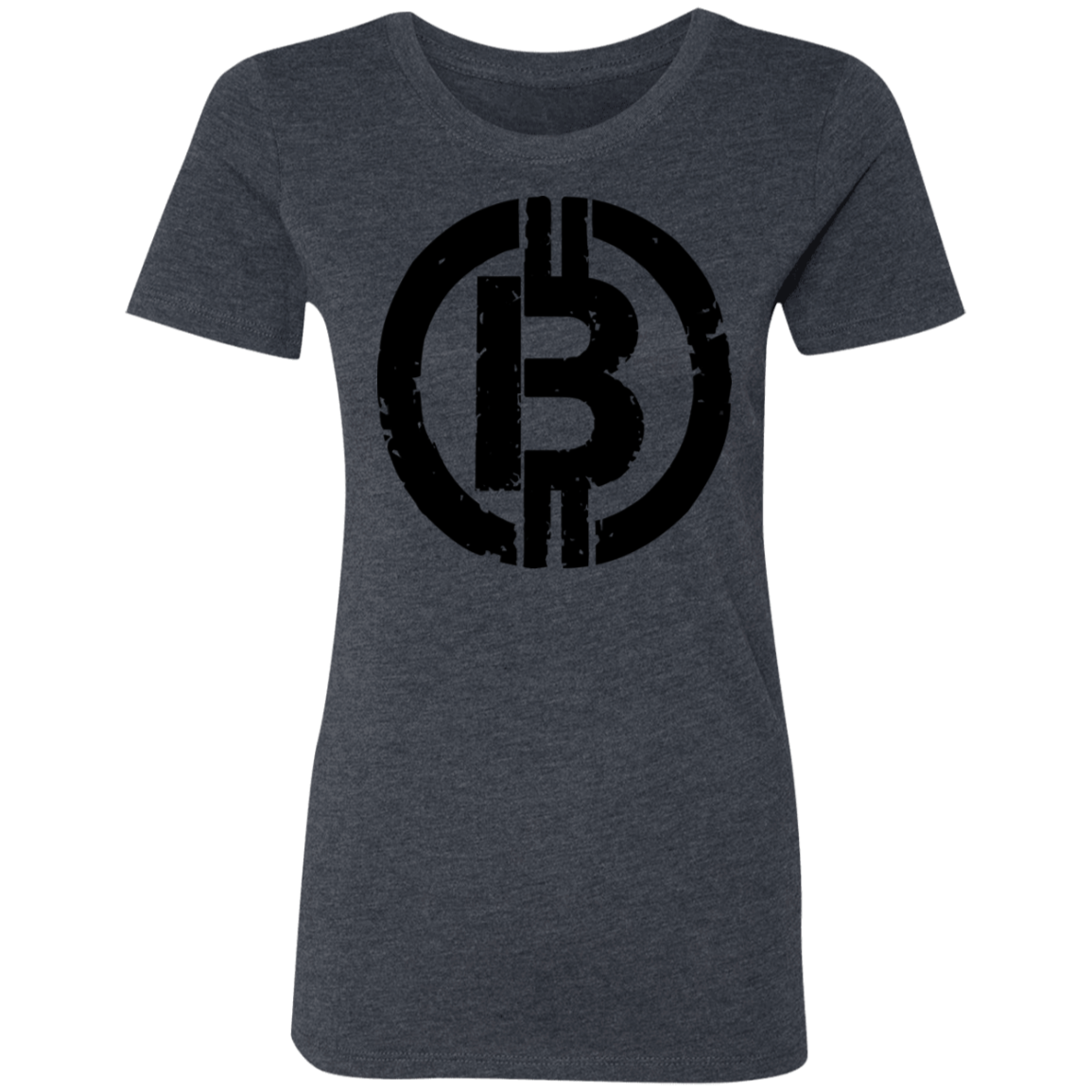 Military Black Bitcoin Hodl Cryptocurrency BTC Women's T-Shirt