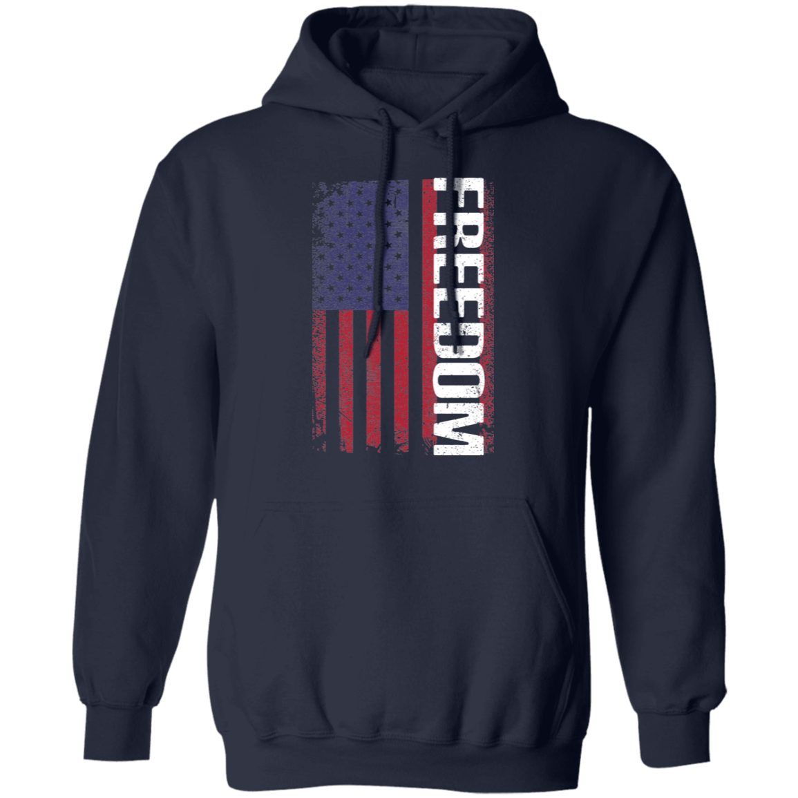 Freedom American Flag USA  Pullover Hoodie
