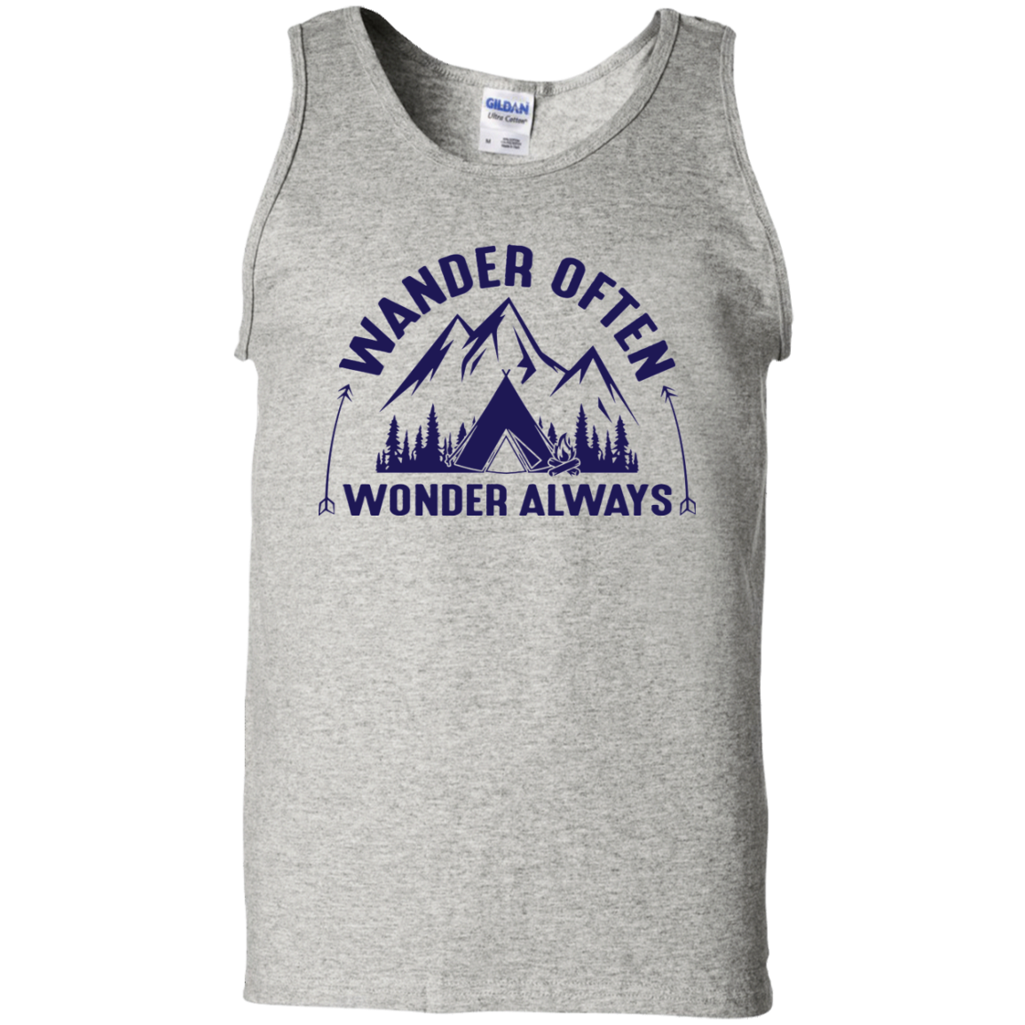 Wander Often Wonder Always Camping Tank Top