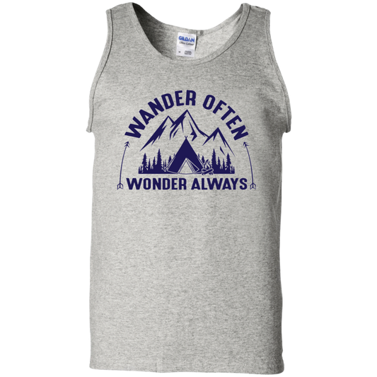 Wander Often Wonder Always Camping Tank Top