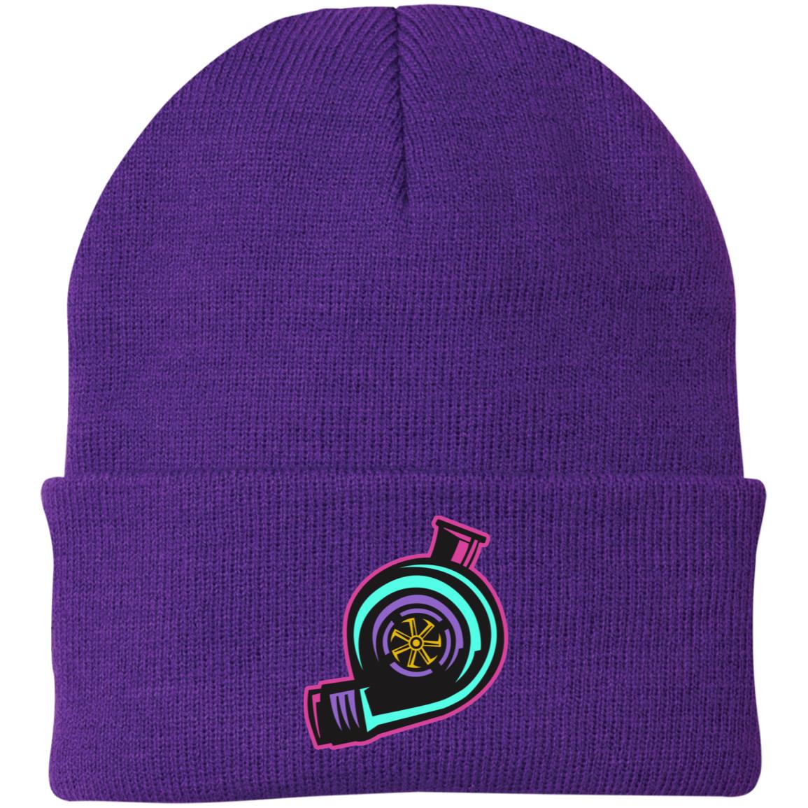 Retro 80's 90's Turbo Boosted Knit Cap