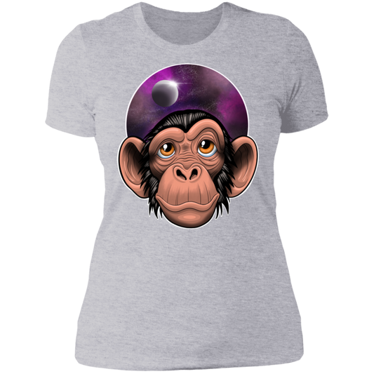 Space Chimp Astronaut Women's T-Shirt