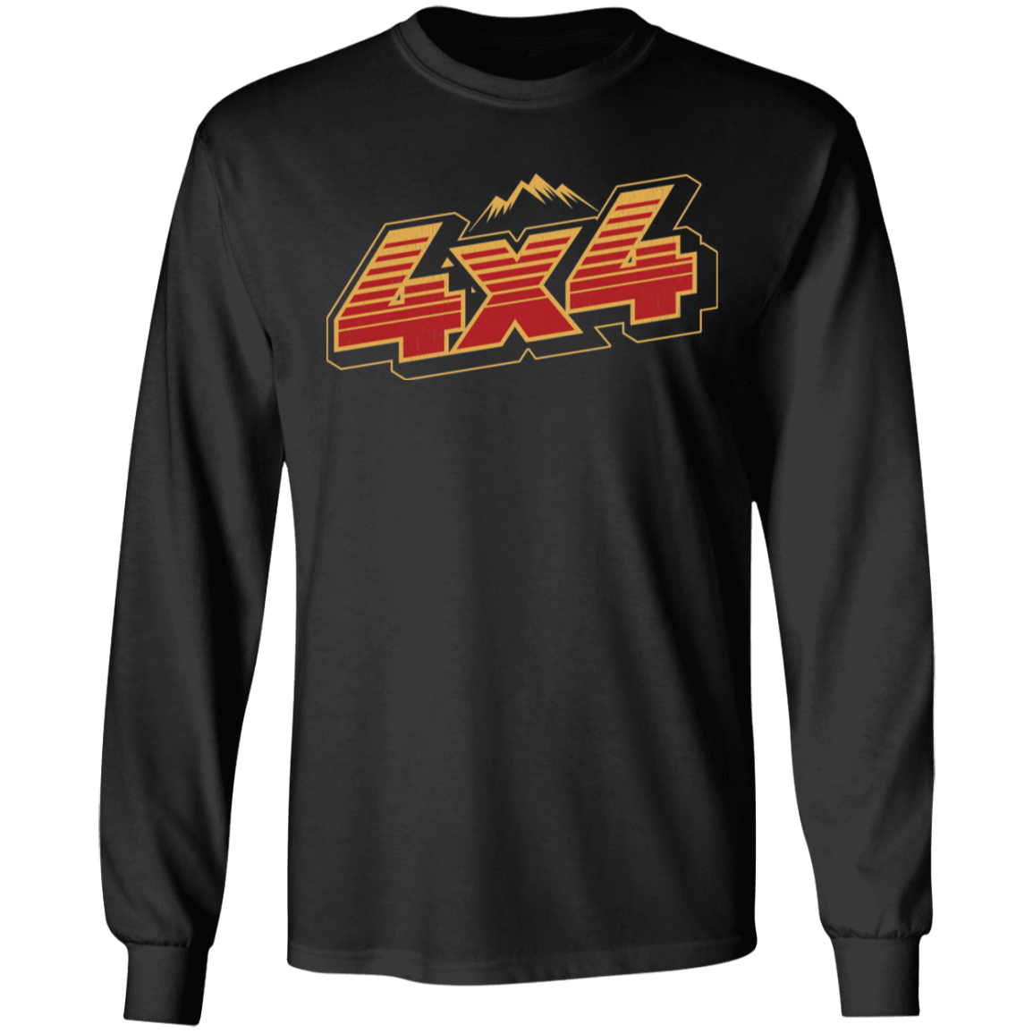 4x4 Off-Road Overlanding Long Sleeve T-Shirt