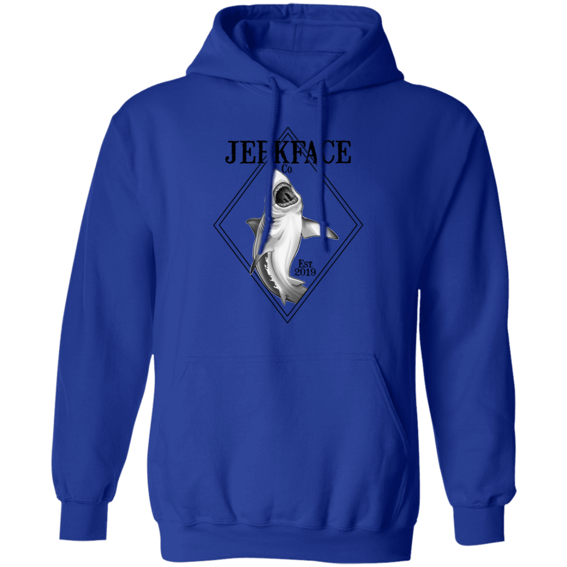 Great White Shark Saltwater Pullover Hoodie