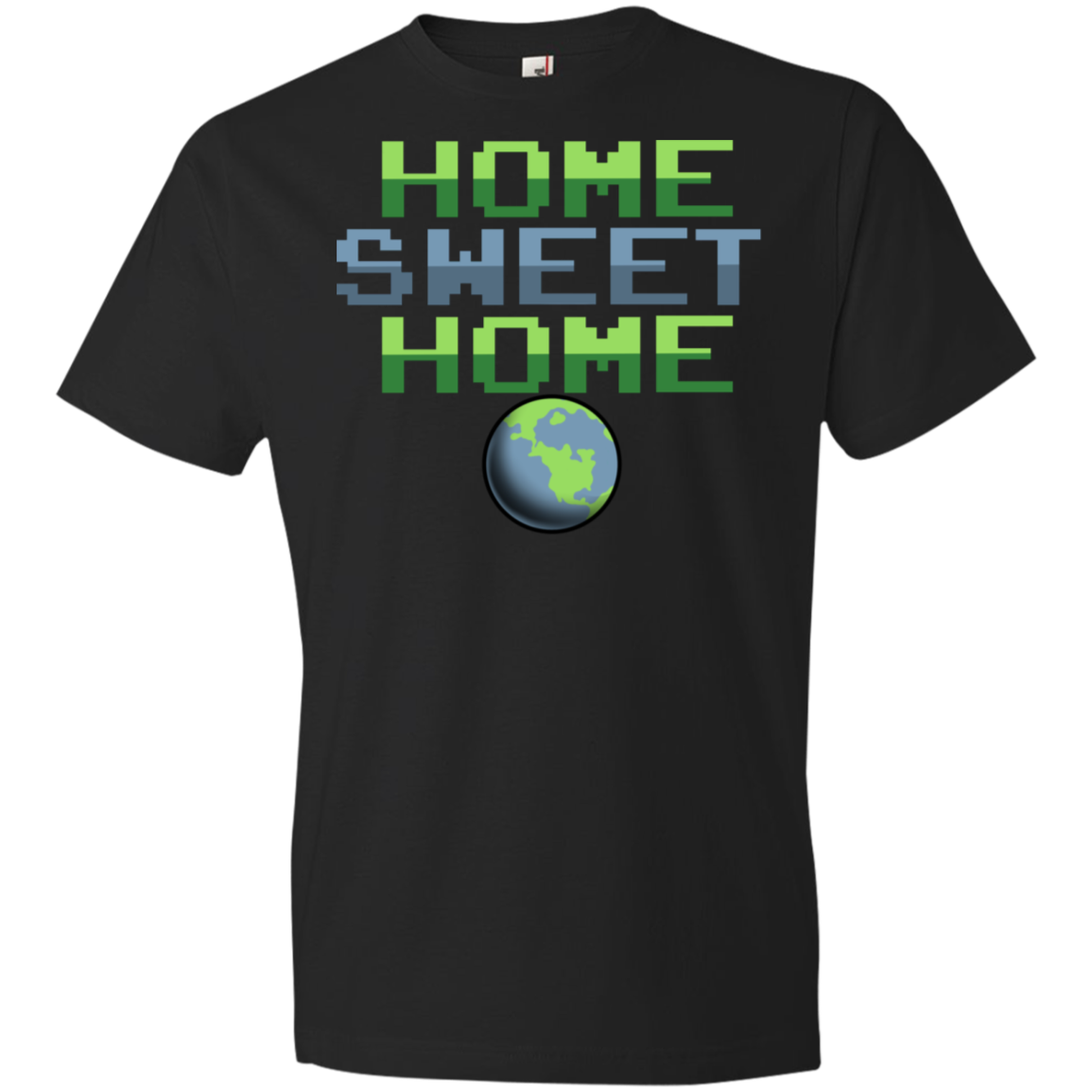 Youth Space Planet Earth Home Sweet  Lightweight T-Shirt