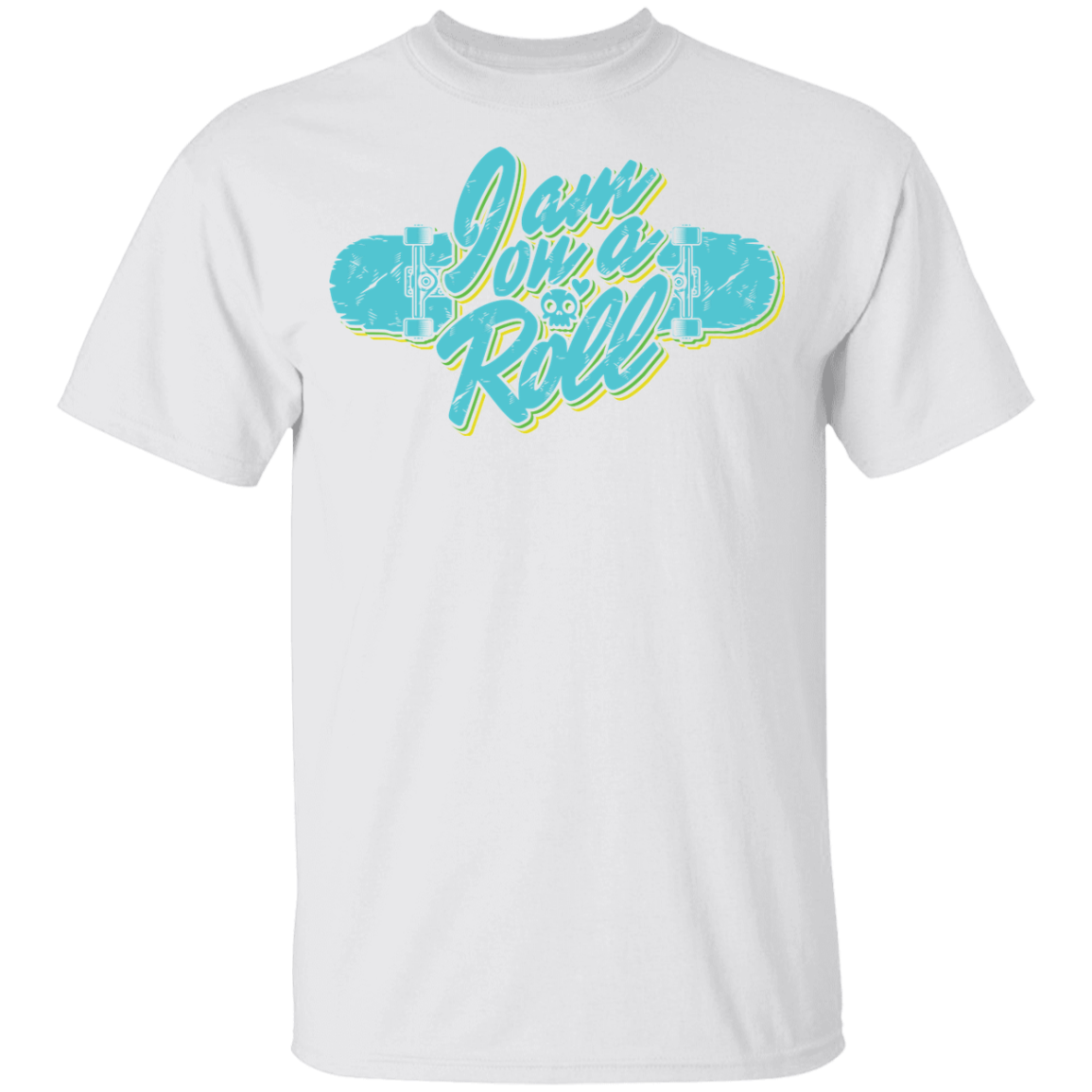 I am on a Roll Skateboarding Skateboard Youth T-Shirt