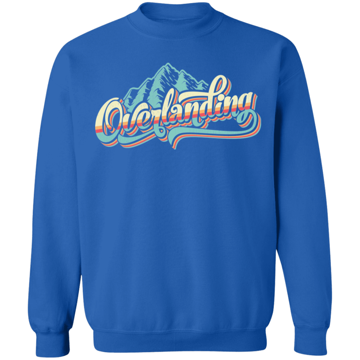 Overlanding Rock Crawler 4x4 Off Road Crawling Crewneck Sweatshirt