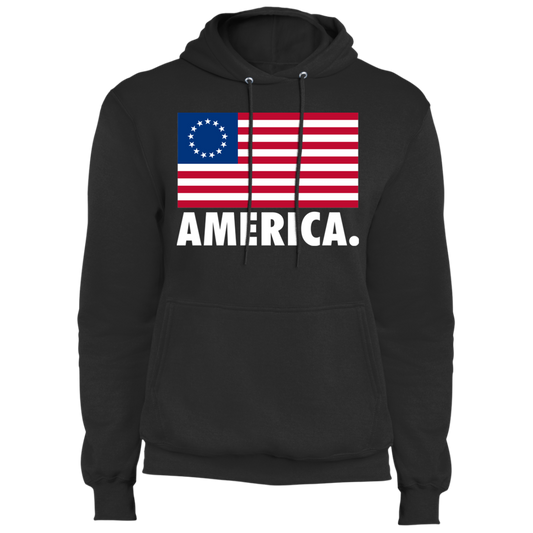 Betsy Ross Flag America Patriot Pullover Hoodie