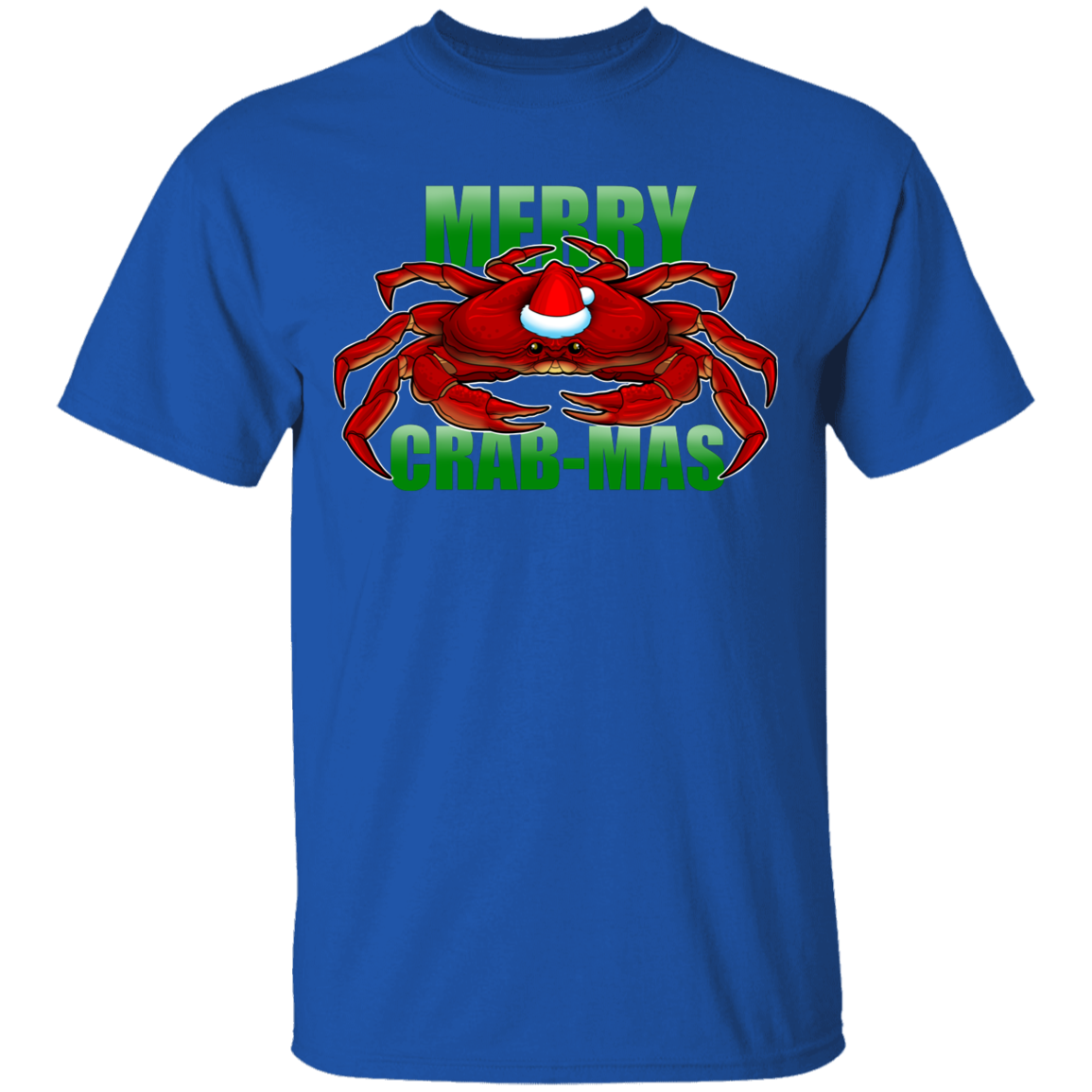 Merry Crab-Mas Saltwater Christmas T-Shirt