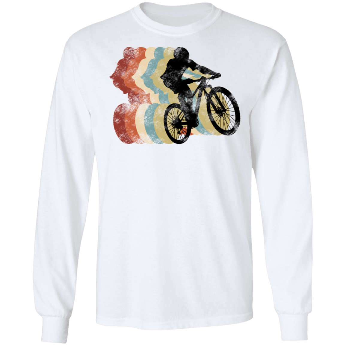 Mountain Bike Biking Long Sleeve T-Shirt
