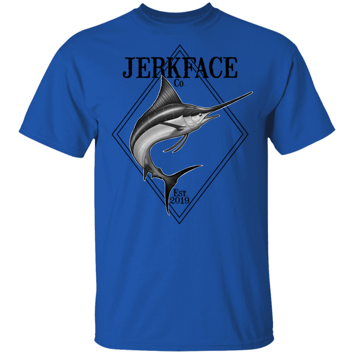 Atlantic Blue Marlin Fish Saltwater T-Shirt