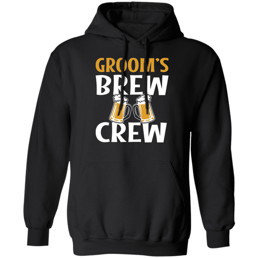 Bachelor Party Groom's Brew Crew Funny Hoodie