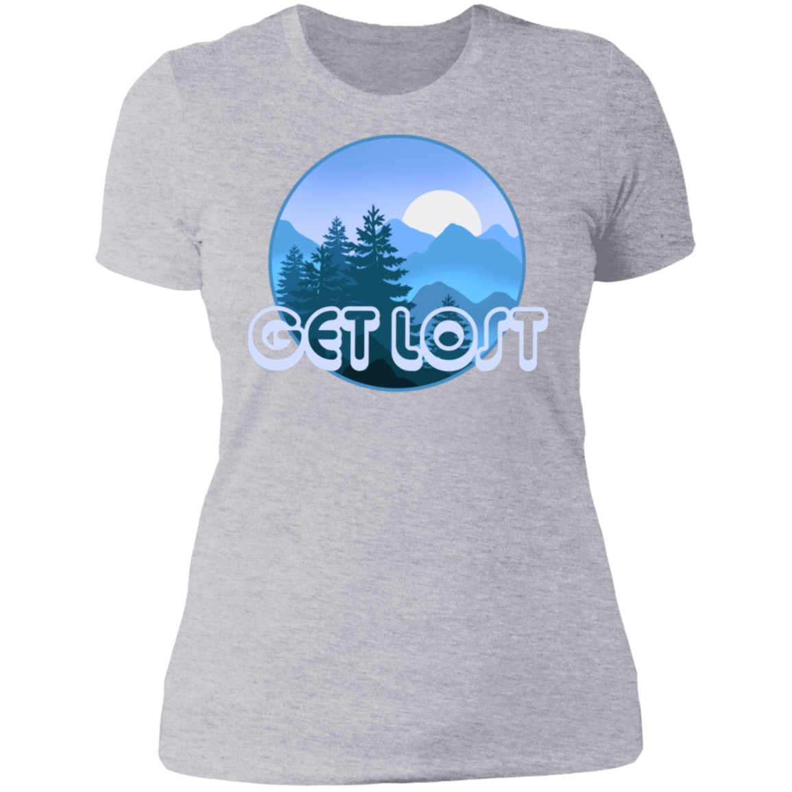 Women's Get Lost in Nature Camping T-Shirt
