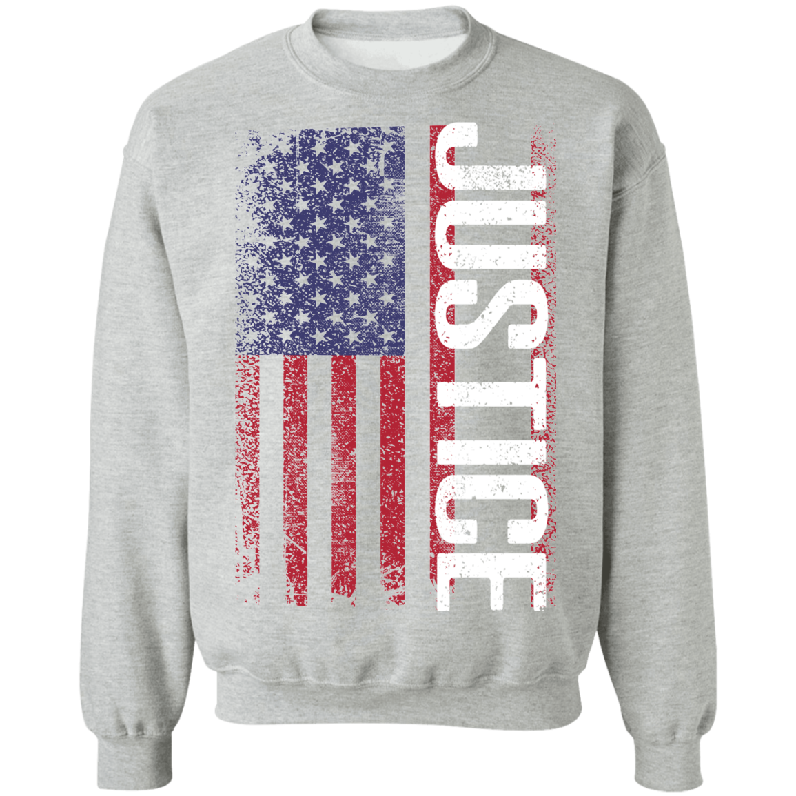 Justice American Flag Crewneck Sweatshirt