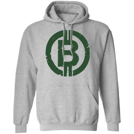 Military Green Bitcoin Hodl Cryptocurrency BTC Pullover Hoodie