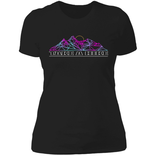 Women's Take a Hike Abstract Camping Nature T-Shirt