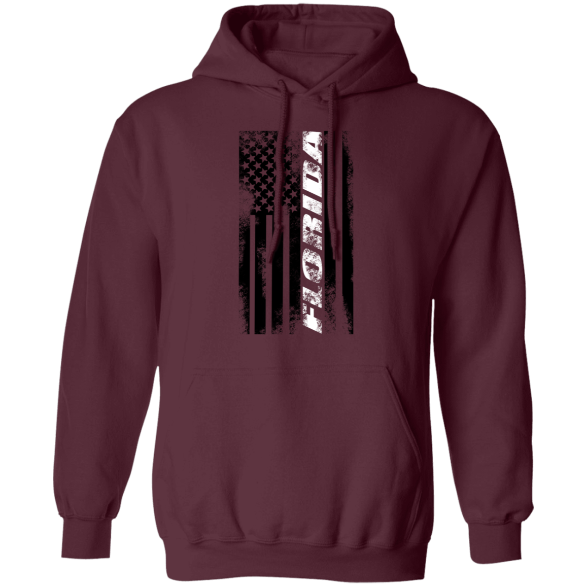 Florida American Flag Pullover Hoodie