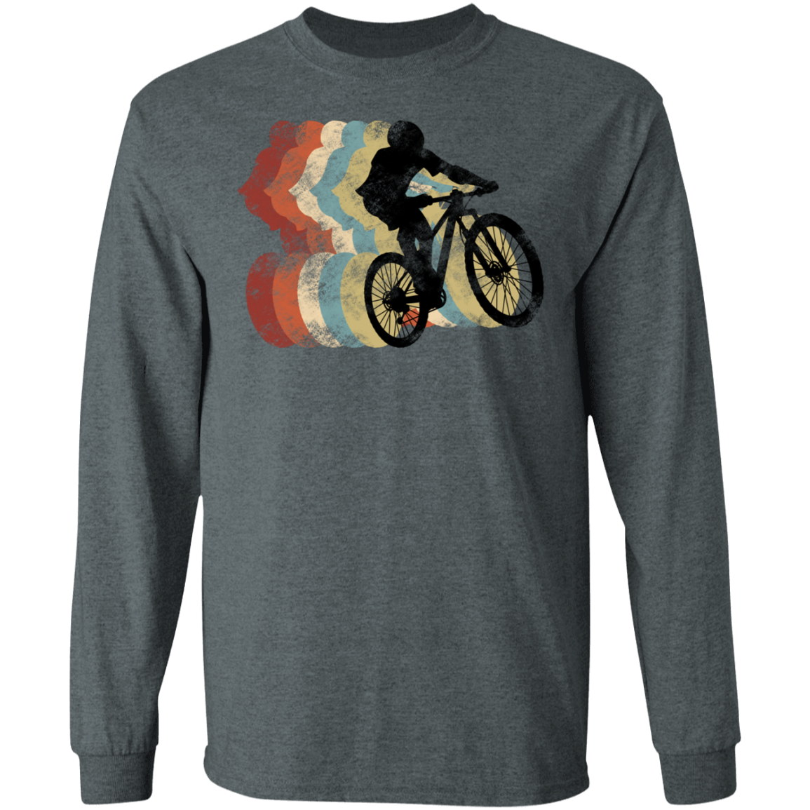 Mountain Bike Biking Long Sleeve T-Shirt