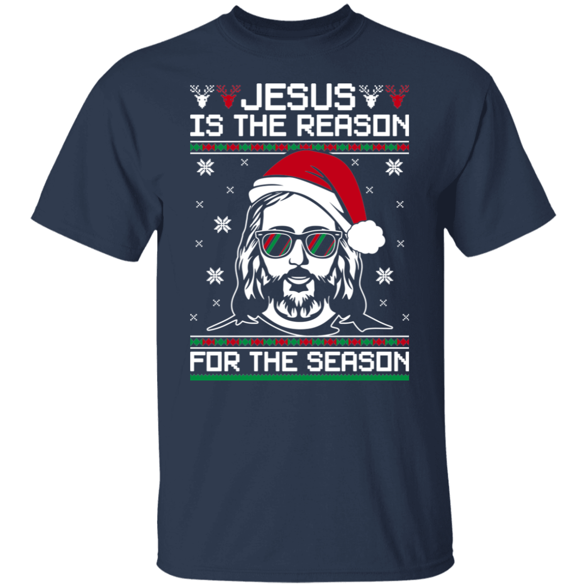 Jesus Is the Reason For The Season Ugly Christmas Party T-Shirt