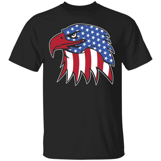 Bald Eagle American Flag USA T-Shirt