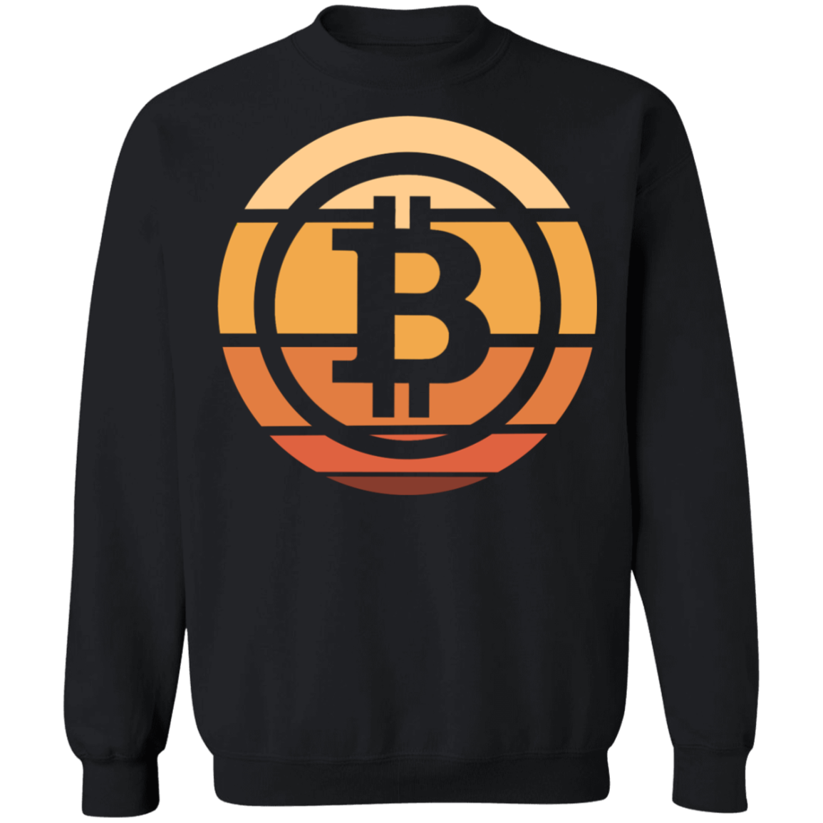 Bitcoin Hodl Cryptocurrency BTC Crewneck Sweatshirt