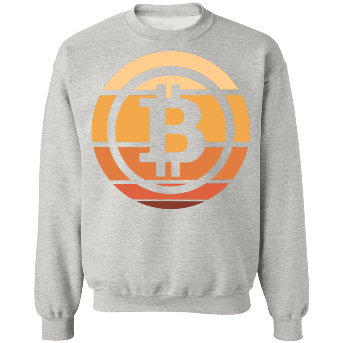 Bitcoin Hodl Cryptocurrency BTC Crewneck Sweatshirt