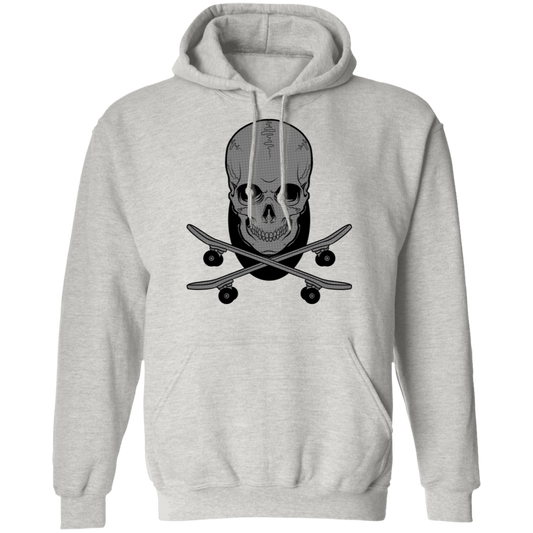 Skeleton Skateboarding Skateboard Shred Pullover Hoodie