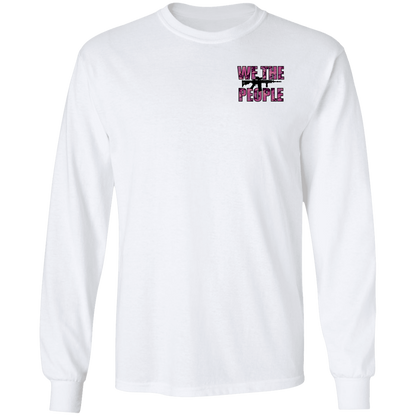We the People United We Stand Double Sided Long Sleeve T-Shirt
