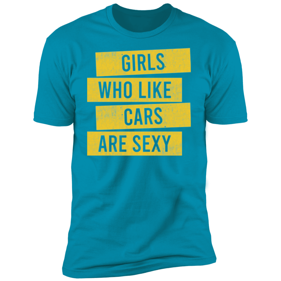 Girls Who Like Cars Are Sexy Premium Short Sleeve T-Shirt