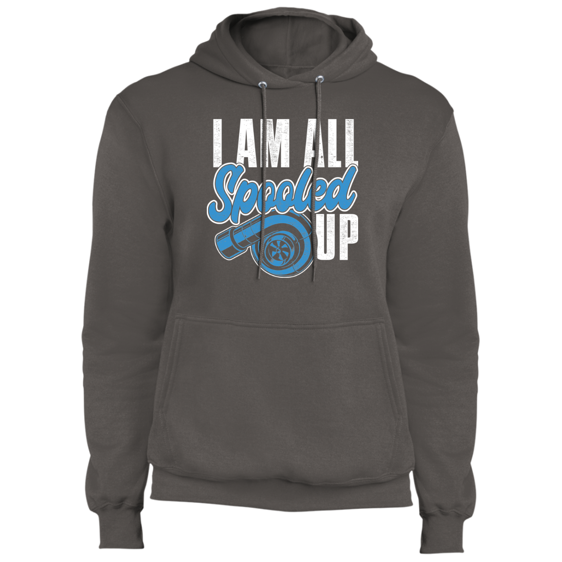 I Am All Spooled Up Turbo Racing Boosted Pullover Hoodie