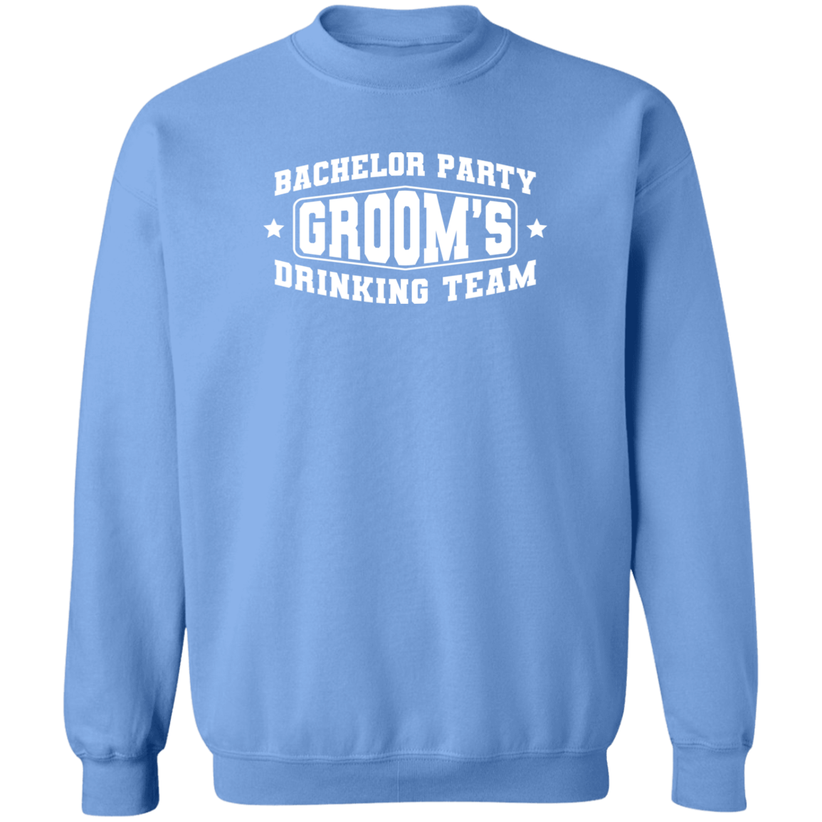 Bachelor Party Groom’s Drinking Team Funny Crewneck Sweatshirt