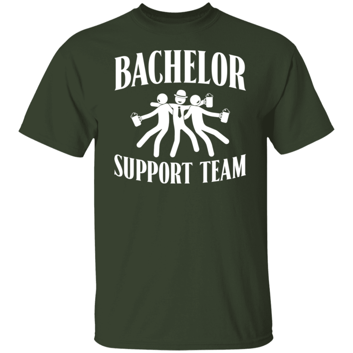 Bachelor Party Funny Support Team T-Shirt