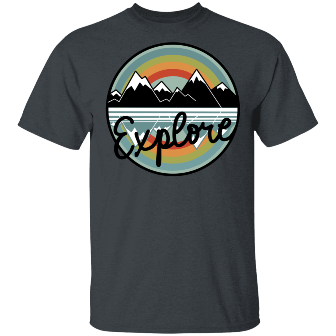 Explore Mountains Nature Camping T-Shirt