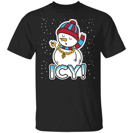 ICY! Snowman Ugly Christmas T-Shirt