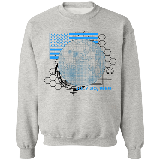 American 1969 Moon Landing Armstrong Crewneck Sweatshirt