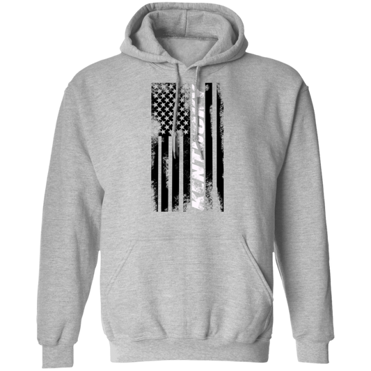 Kentucky American Flag Pullover Hoodie