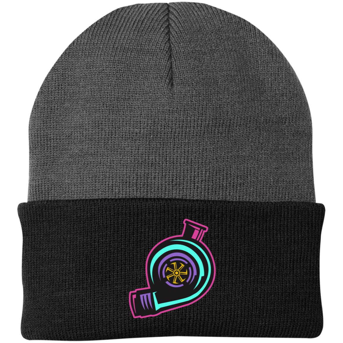 Retro 80's 90's Turbo Boosted Knit Cap