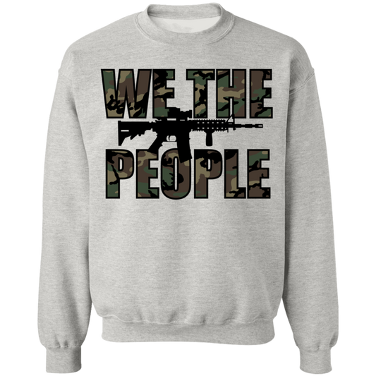 We The People Camouflage Crewneck Sweatshirt