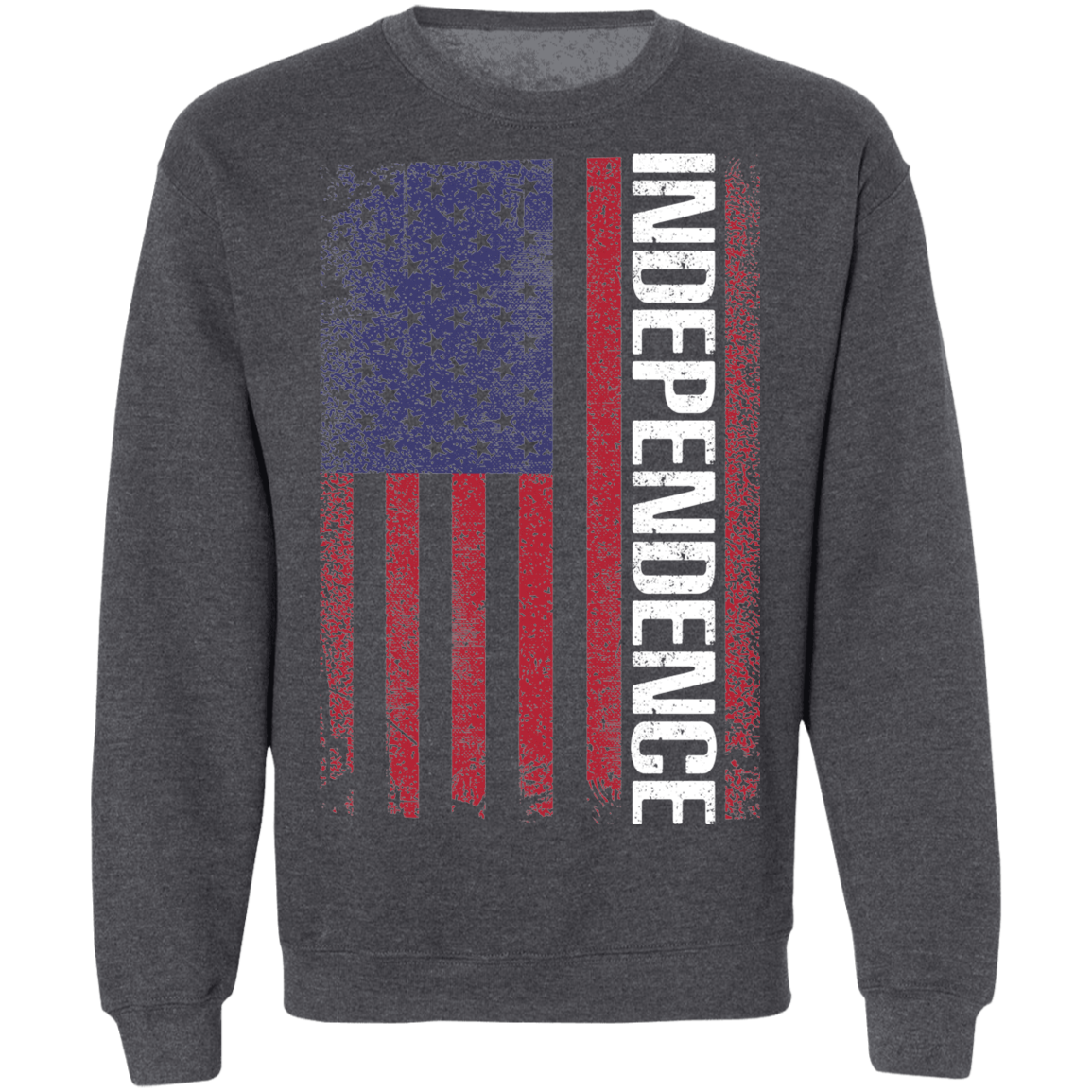 Independence American Flag USA Crewneck Sweatshirt