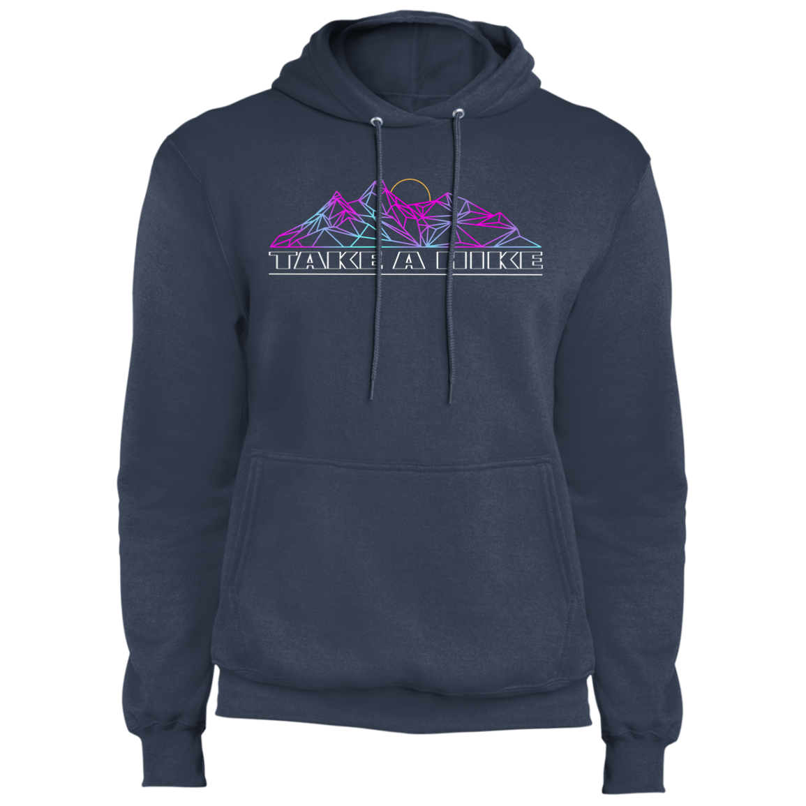 Take a Hike Abstract Camping Nature Premium Pullover Hoodie