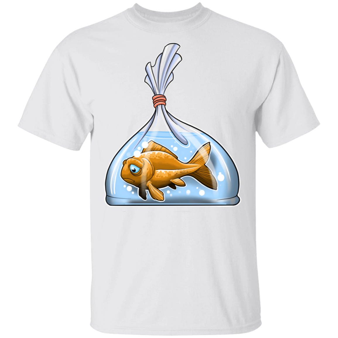 Sad Goldfish in a Bag T-Shirt