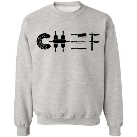 Chef Cooking Knife Crewneck Sweatshirt
