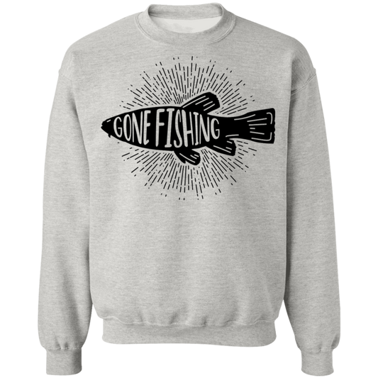 Gone Fishing Crewneck Sweatshirt