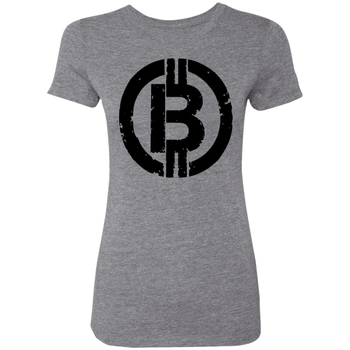 Military Black Bitcoin Hodl Cryptocurrency BTC Women's T-Shirt