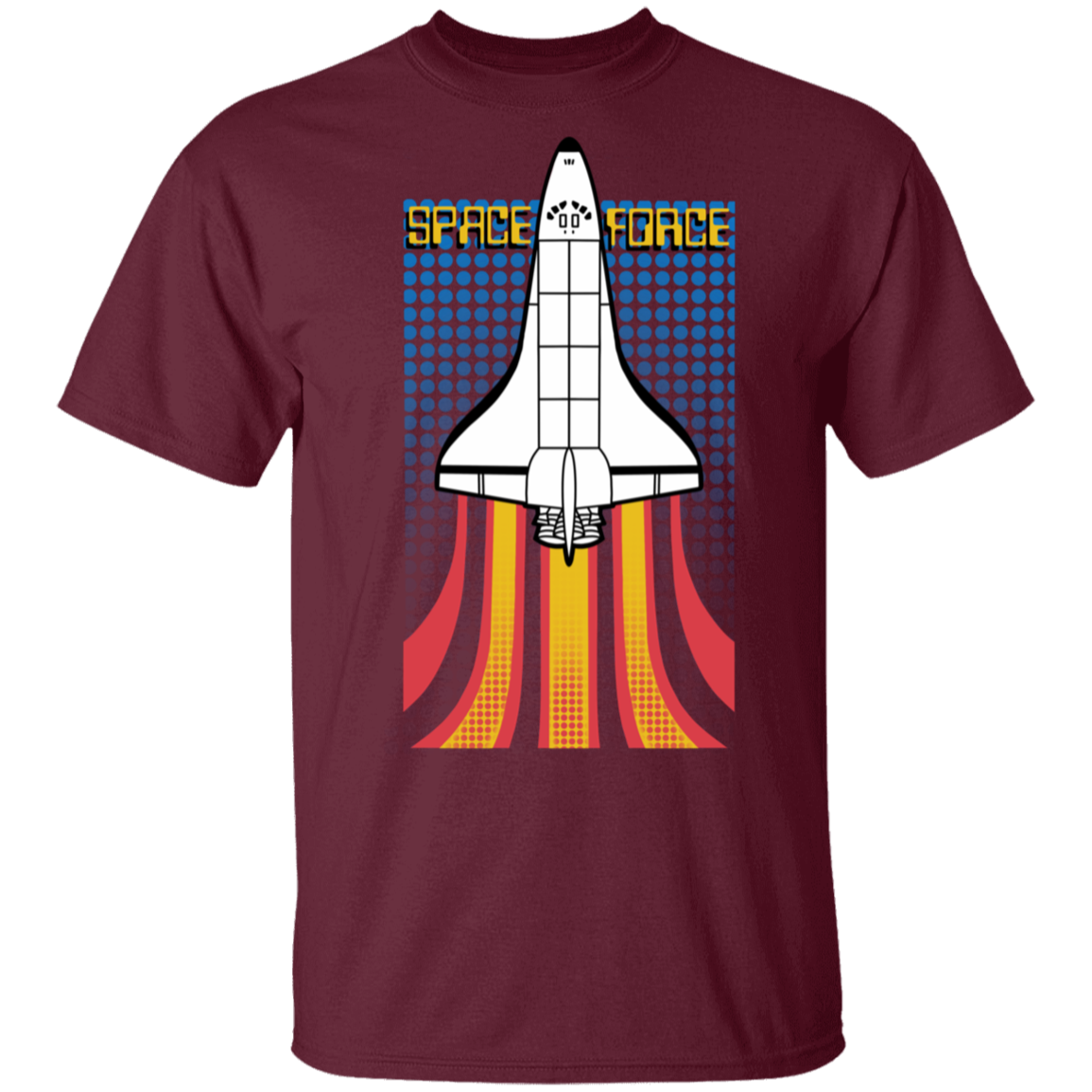 Men's Space Force Retro 80s T-Shirt