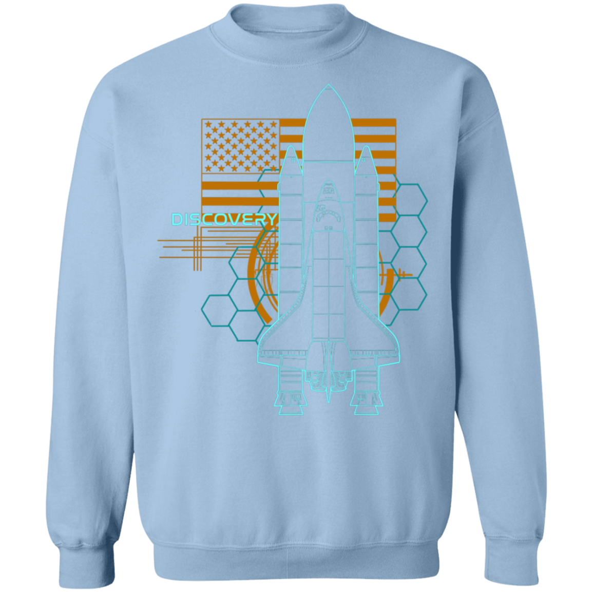 American Space Shuttle Discovery Crewneck Sweatshirt