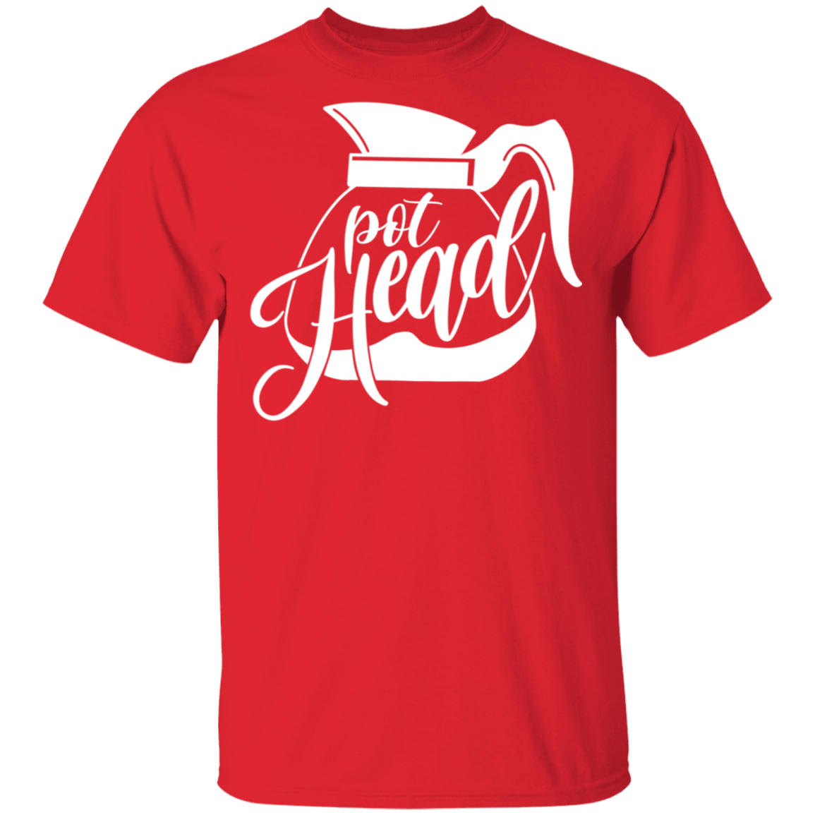 Pot Head Funny Coffee Pot T-Shirt