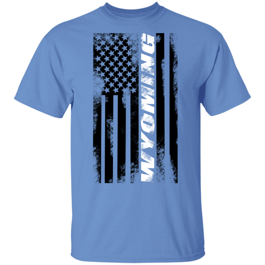 Wyoming American Flag T-Shirt