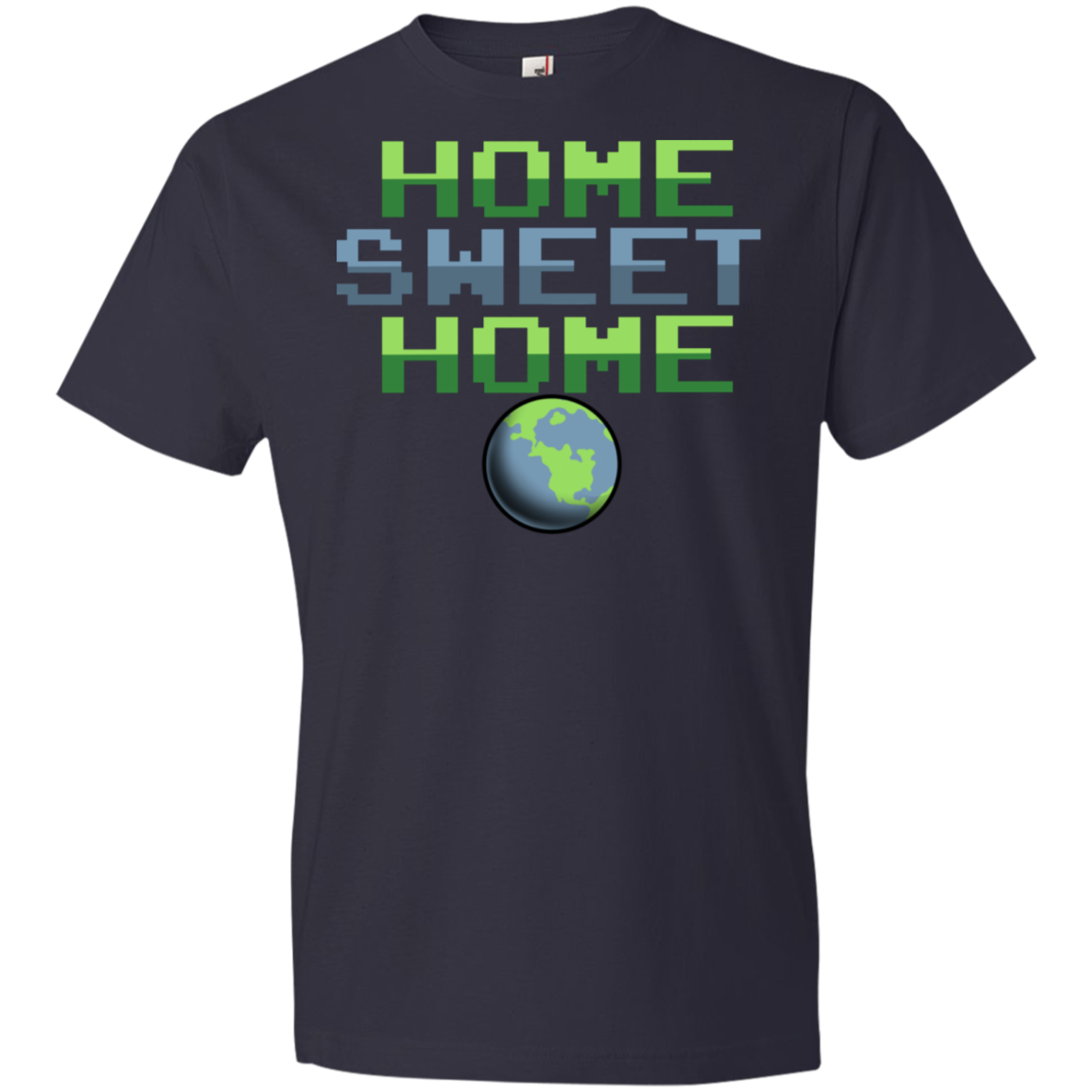 Youth Space Planet Earth Home Sweet  Lightweight T-Shirt
